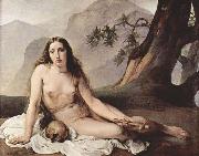Francesco Hayez The Penitent Mary Magdalene Spain oil painting artist
